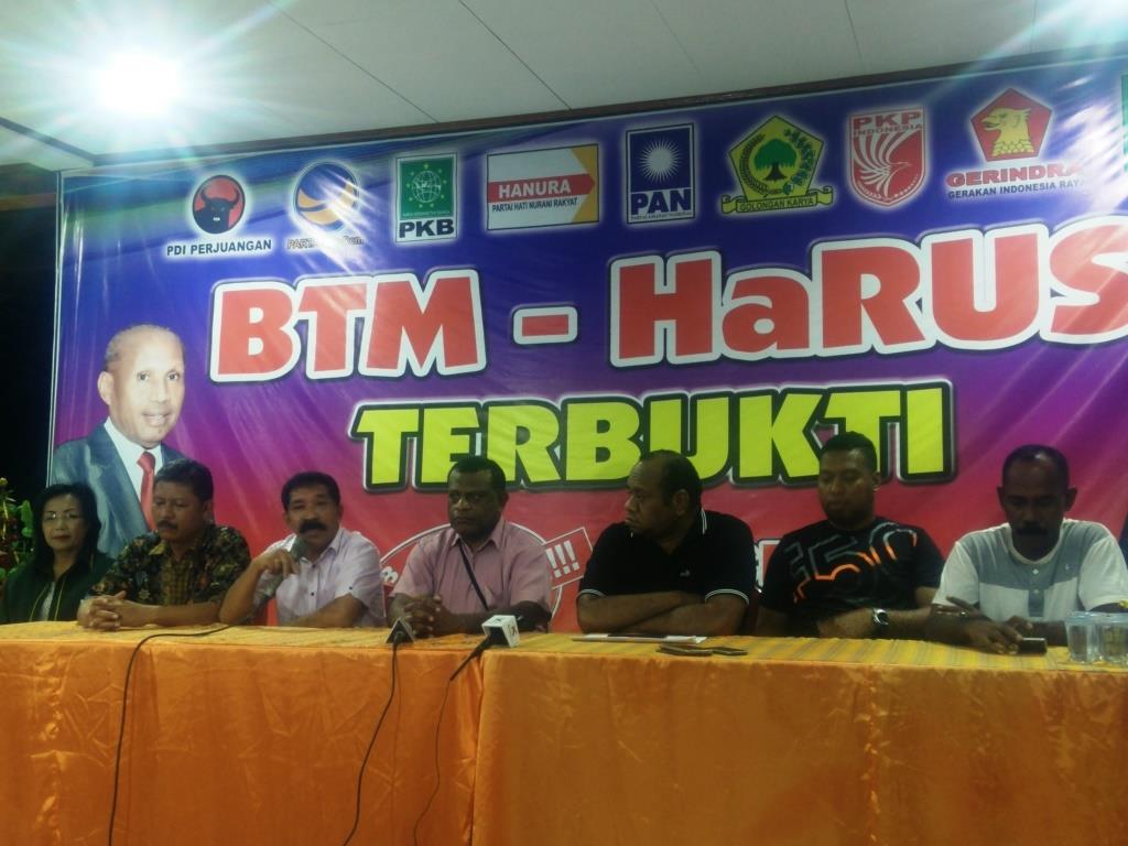 BTM-HaRus Menang Pilkada Kota Jayapura 85 Persen