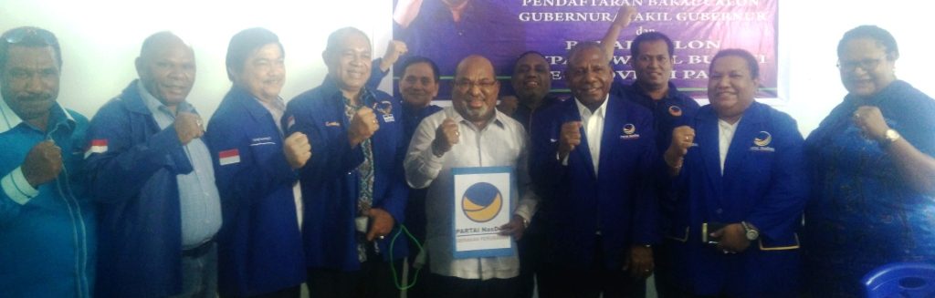 Kembalikan Formulir, Enam Partai Beri Sinyal Lanjutkan Gubernur Lukas Enembe Jilid II
