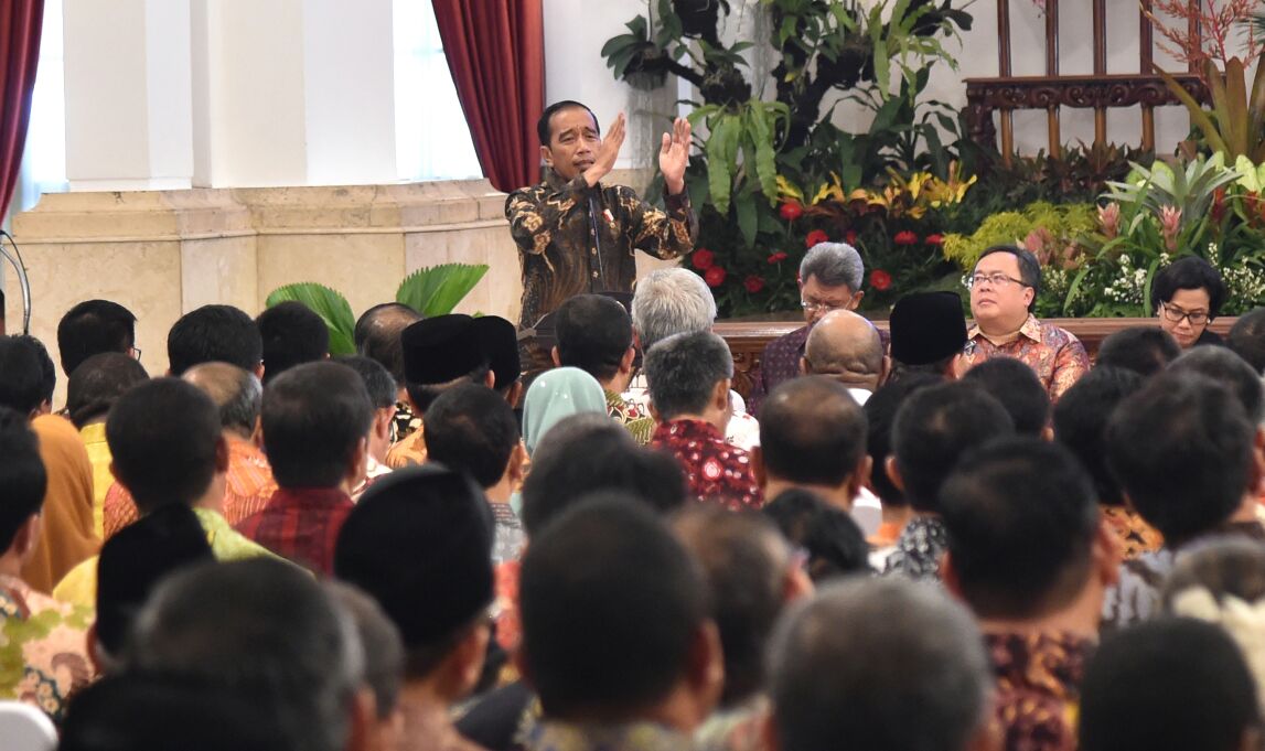 Presiden Ingatkan Pemimpin Daerah untuk Tinggalkan Pola Lama Dalam Mengelola APBD