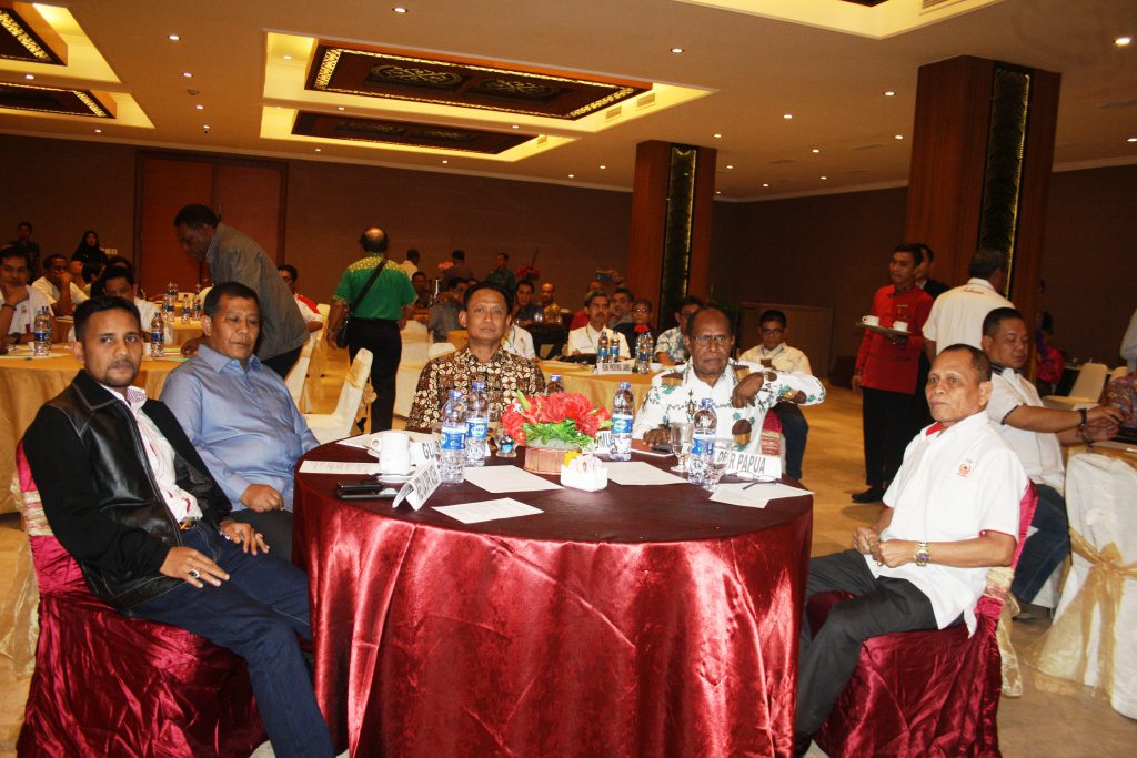 Di Medan, Papua Paparkan Kesiapan PON XX Pada Rapat KONI se-Sumatera