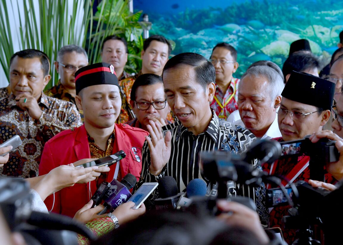 Saat Presiden Jokowi Bicara Soal Keberanian Ambil Keputusan
