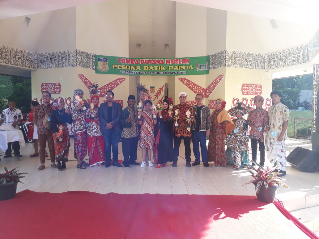 Anjungan Papua di TMII Selenggarakan Lomba Kreasi Busana Muslim Batik Papua