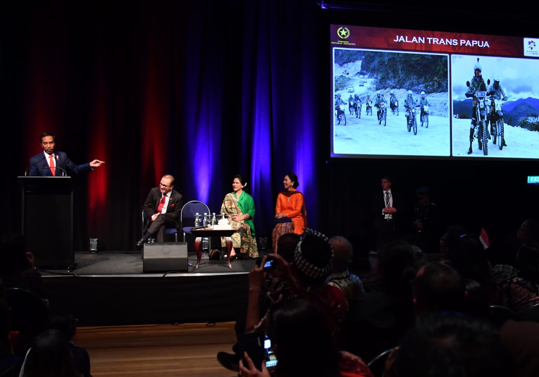 Presiden Ceritakan Soal Papua hingga Diaspora pada WNI di Selandia Baru