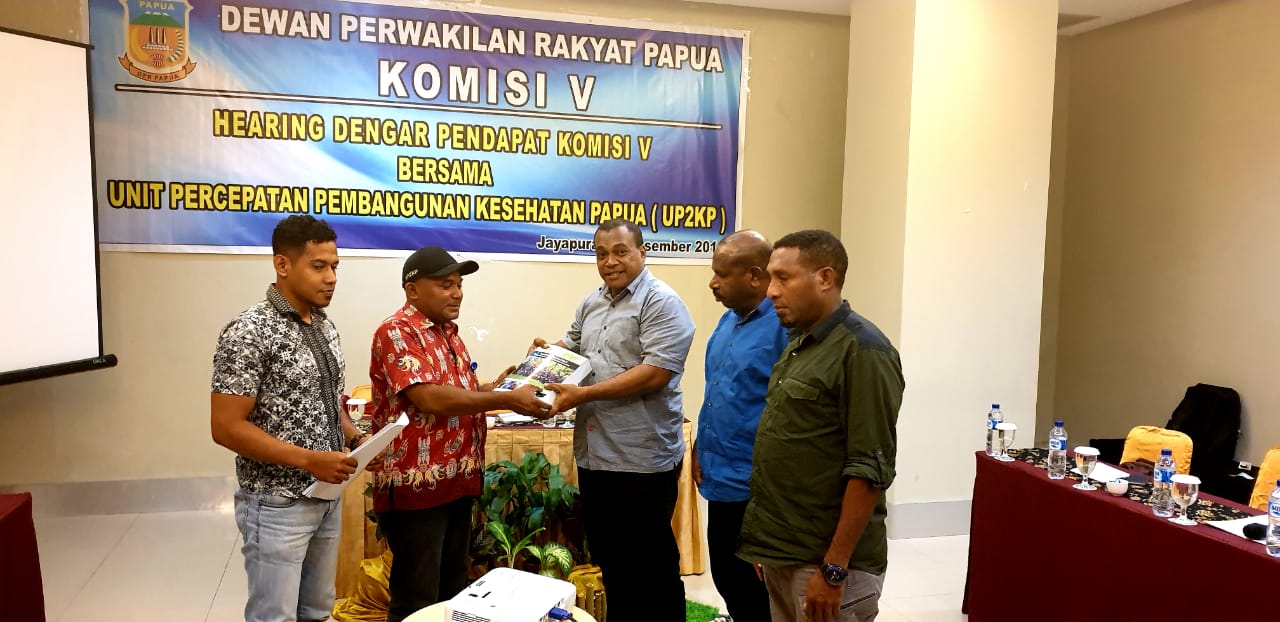Komisi V DPR Papua Apresiasi 5 Tahun Kinerja UP2KP