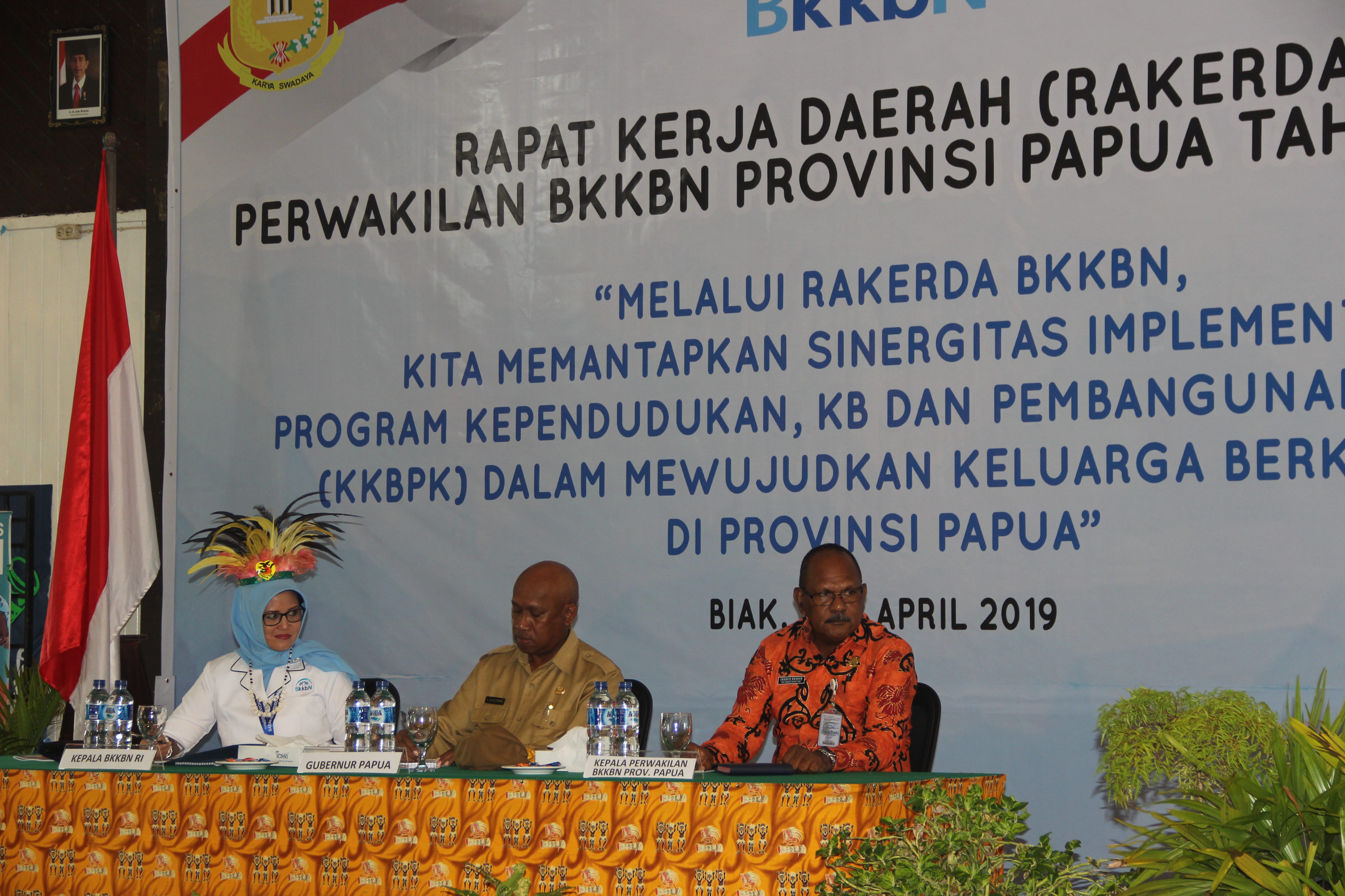 Perwakilan BKKBN Papua Gelar Rapat Kerja Daerah di Biak Numfor