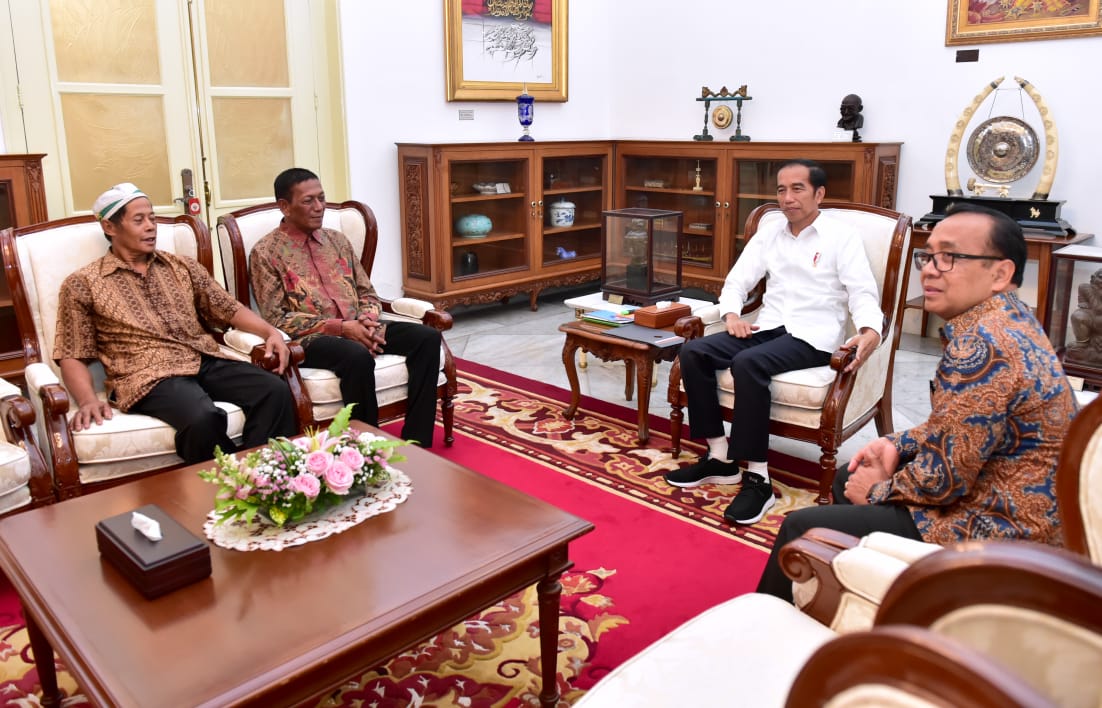 Bertemu Presiden Jokowi, Pemilik Warung yang Dijarah Akan Kembali Berdagang