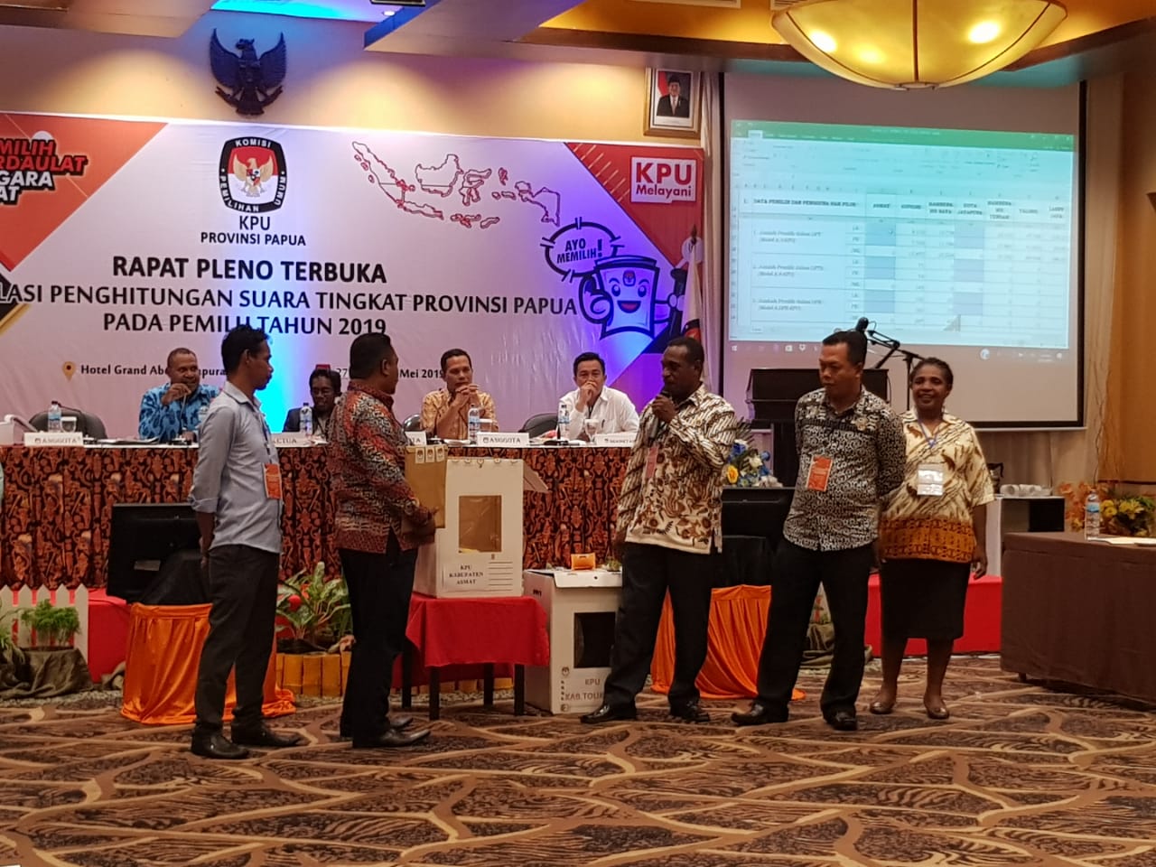 Bawaslu Papua Tolak Hasil Rekapitulasi Penghitungan Suara 5 Kabupaten dan 1 Kota