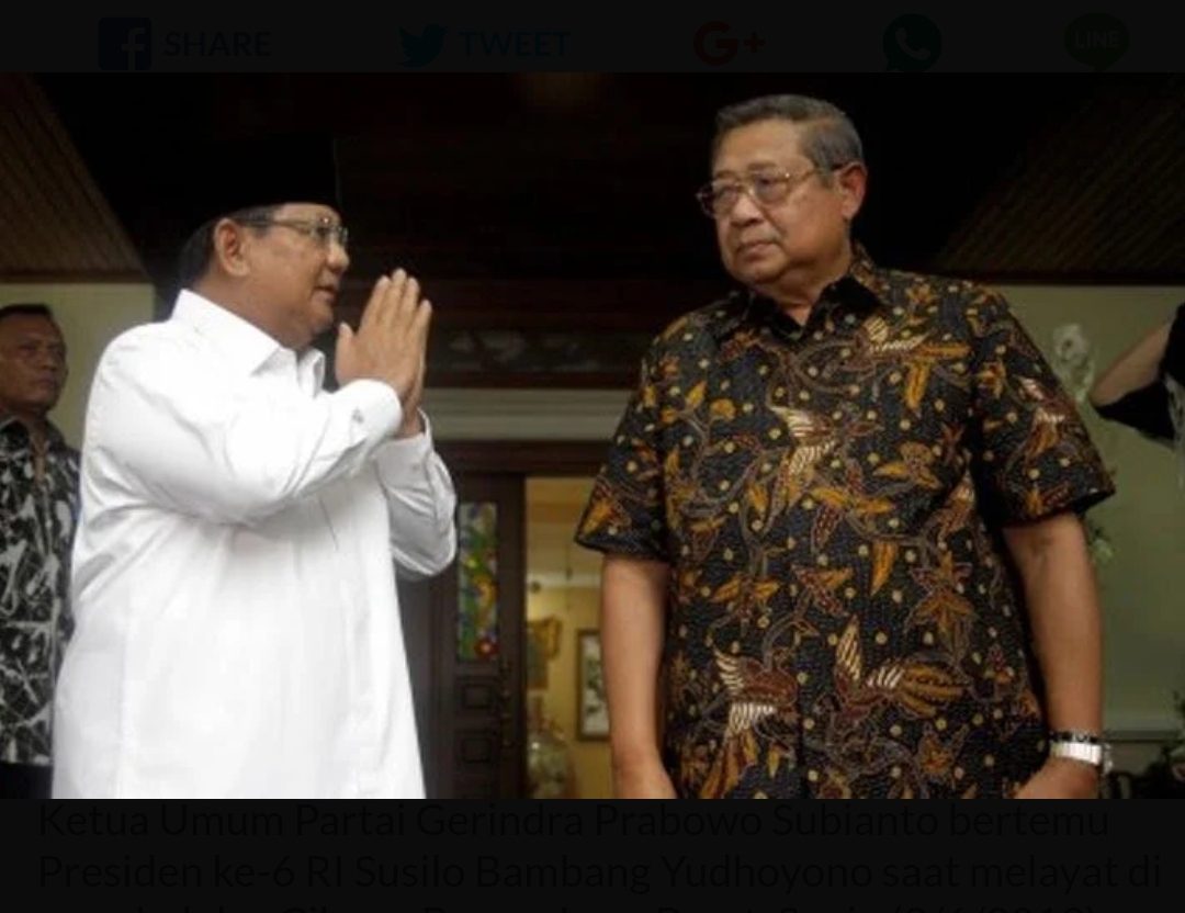 SBY Pantas Sesalkan Pernyataan Prabowo