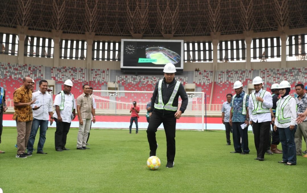 Menpora Kagum Akan Kemegahan Stadion Papua Bangkit