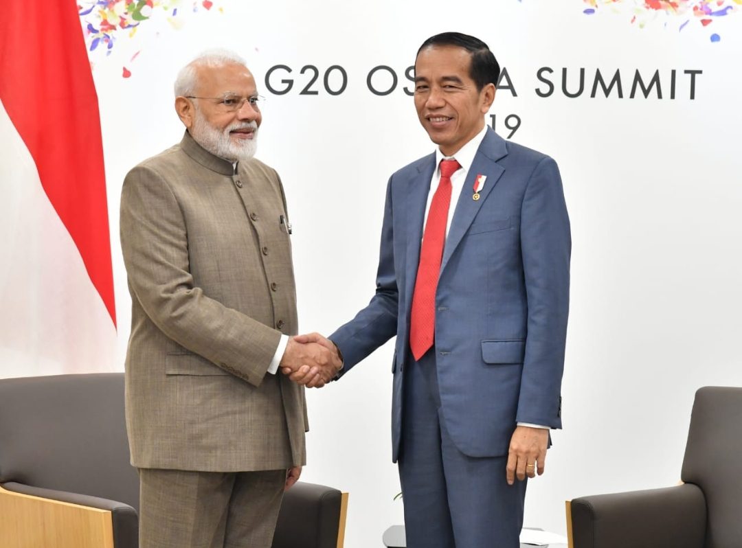 Presiden Jokowi Angkat Isu Ekonomi dan Maritim Saat Bertemu PM India