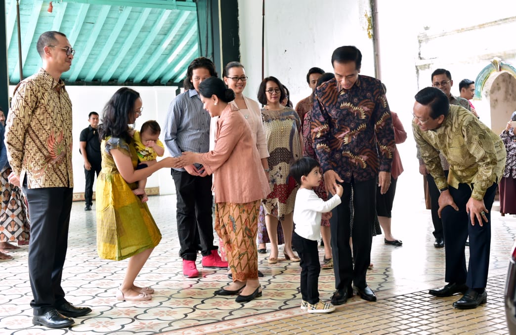 Presiden Jokowi Silaturahmi ke Keraton Yogyakarta