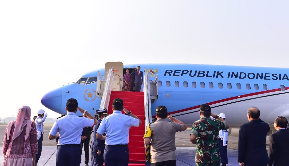 Presiden Jokowi Bertolak ke Thailand Hadiri KTT ASEAN