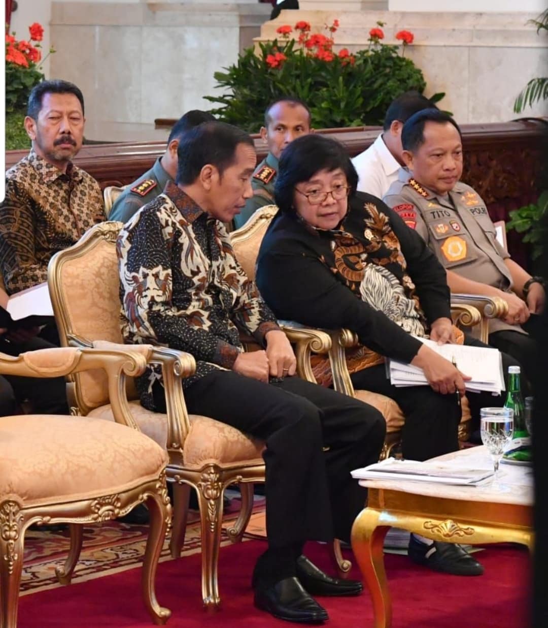 Presiden Minta Kapolri dan Panglima TNI Copot Bawahannya Jika Tak Bisa Atasi Karhutla