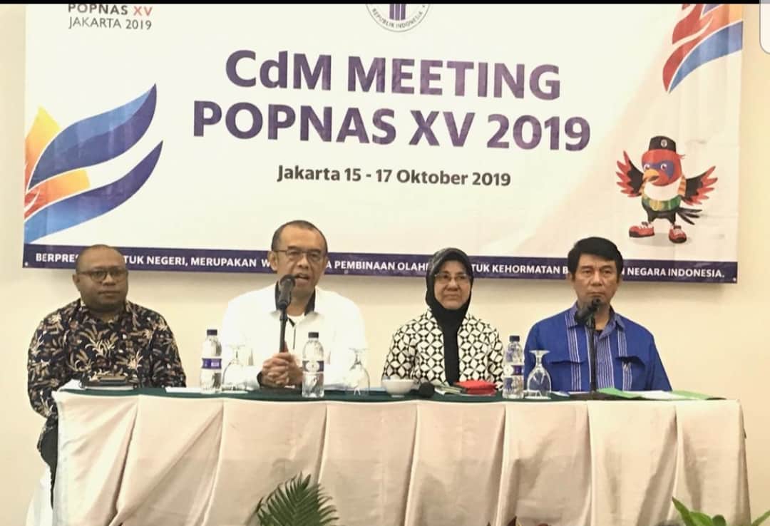 Kadis Orda Jelaskan Batalnya POPNAS di Papua Pada CdM Meeting POPNAS XV