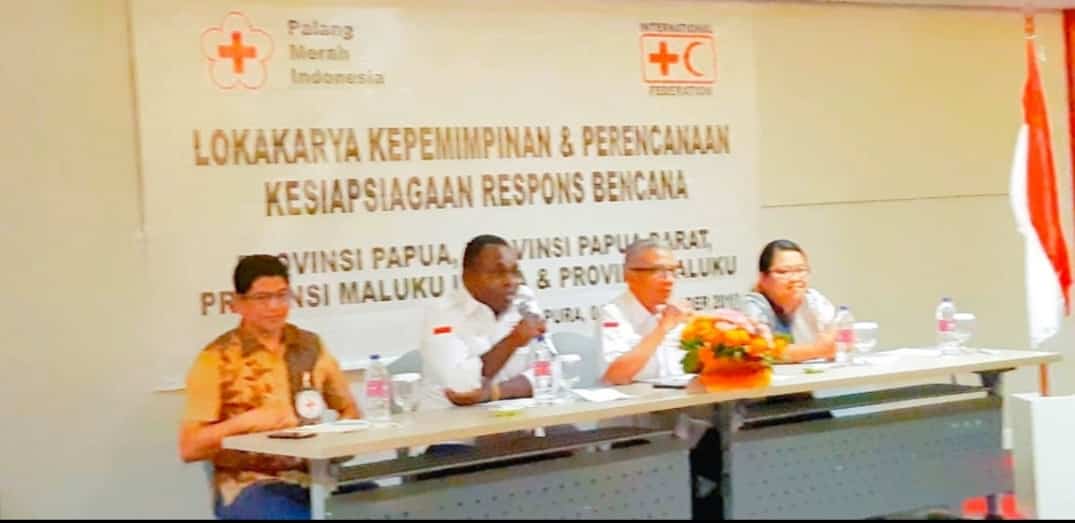 PMI Empat Provinsi Gelar Lokakarya dan Kesiapsiagaan Respons Bencana