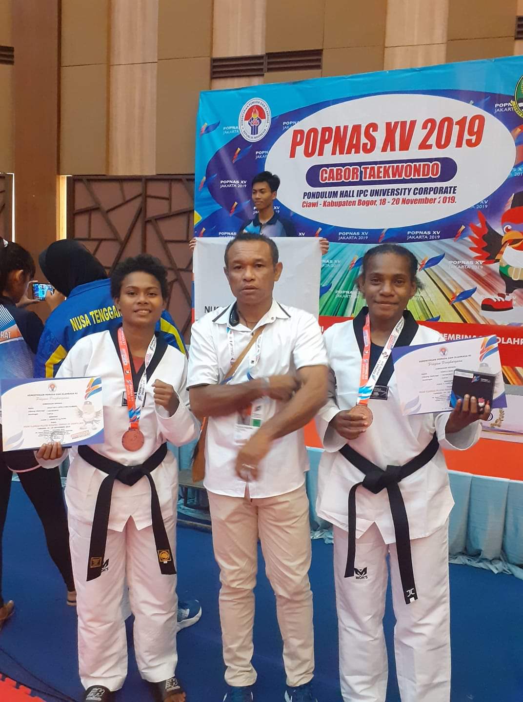 Tiga Medali Perunggu Diraih Atlet Taekwondo Papua