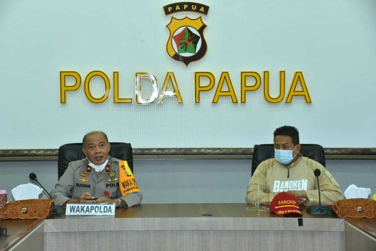 Polda Papua Terima Kunjungan Ketua Tim Pra-Bintara Noken Mabes Polri