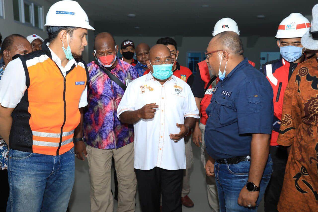 Gubernur Lukas Bangga Papua Miliki Venue Berstandar Internasional