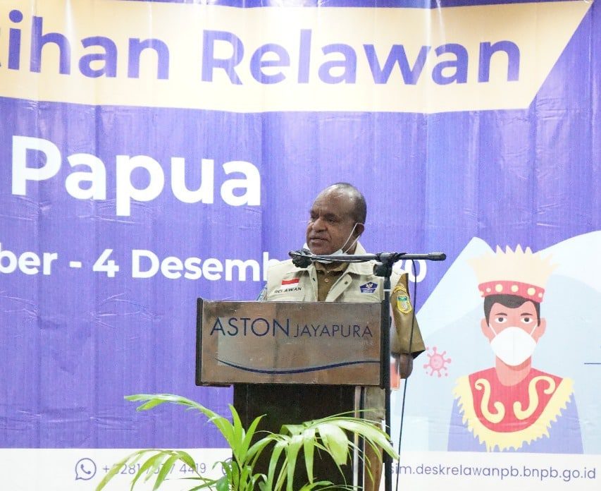 500 Relawan Covid-19 dari 29 Kabupaten Kota di Papua Ikut Pelatihan