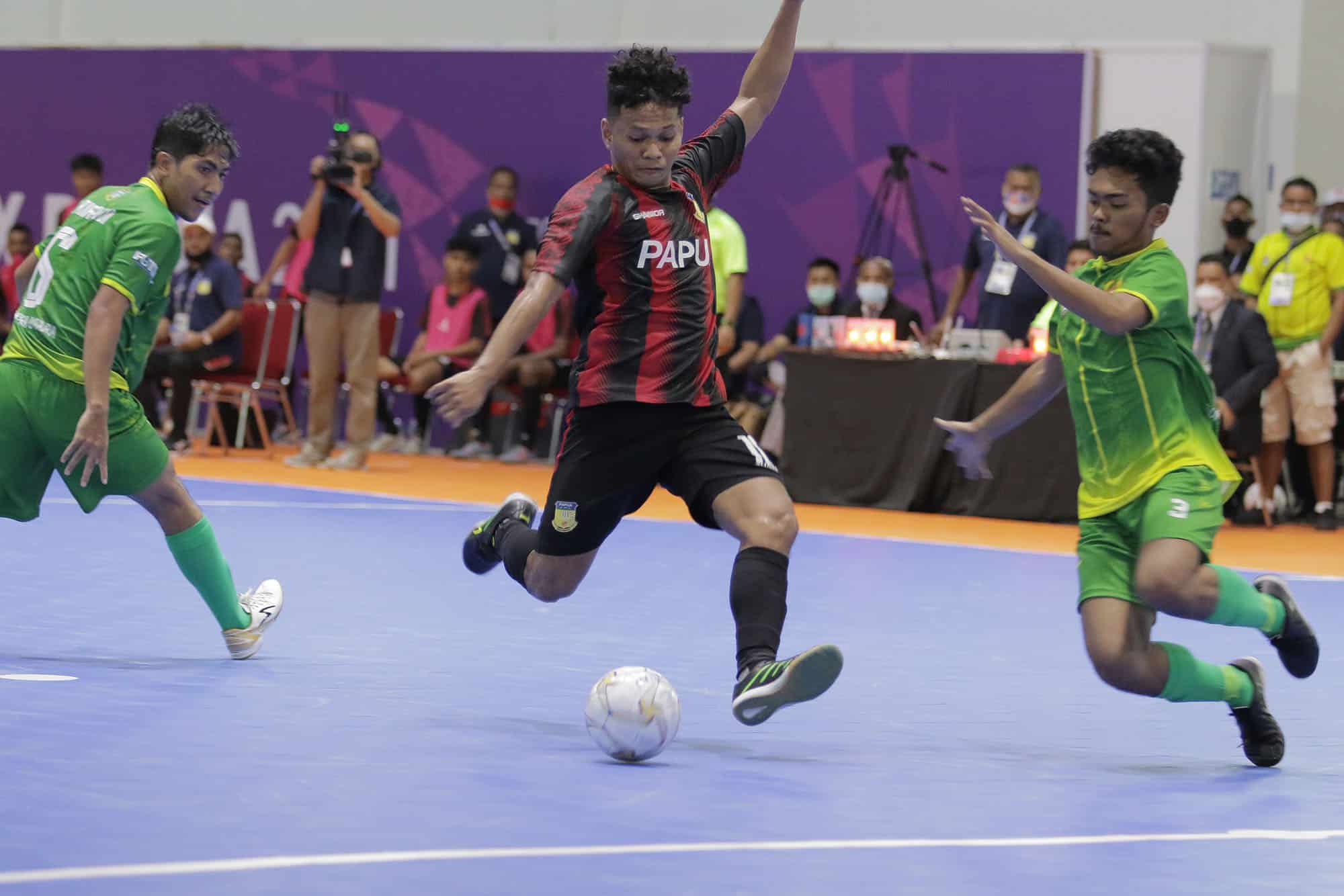 Tim Futsal Tuan Rumah Tumbangkan Sumatera Utara