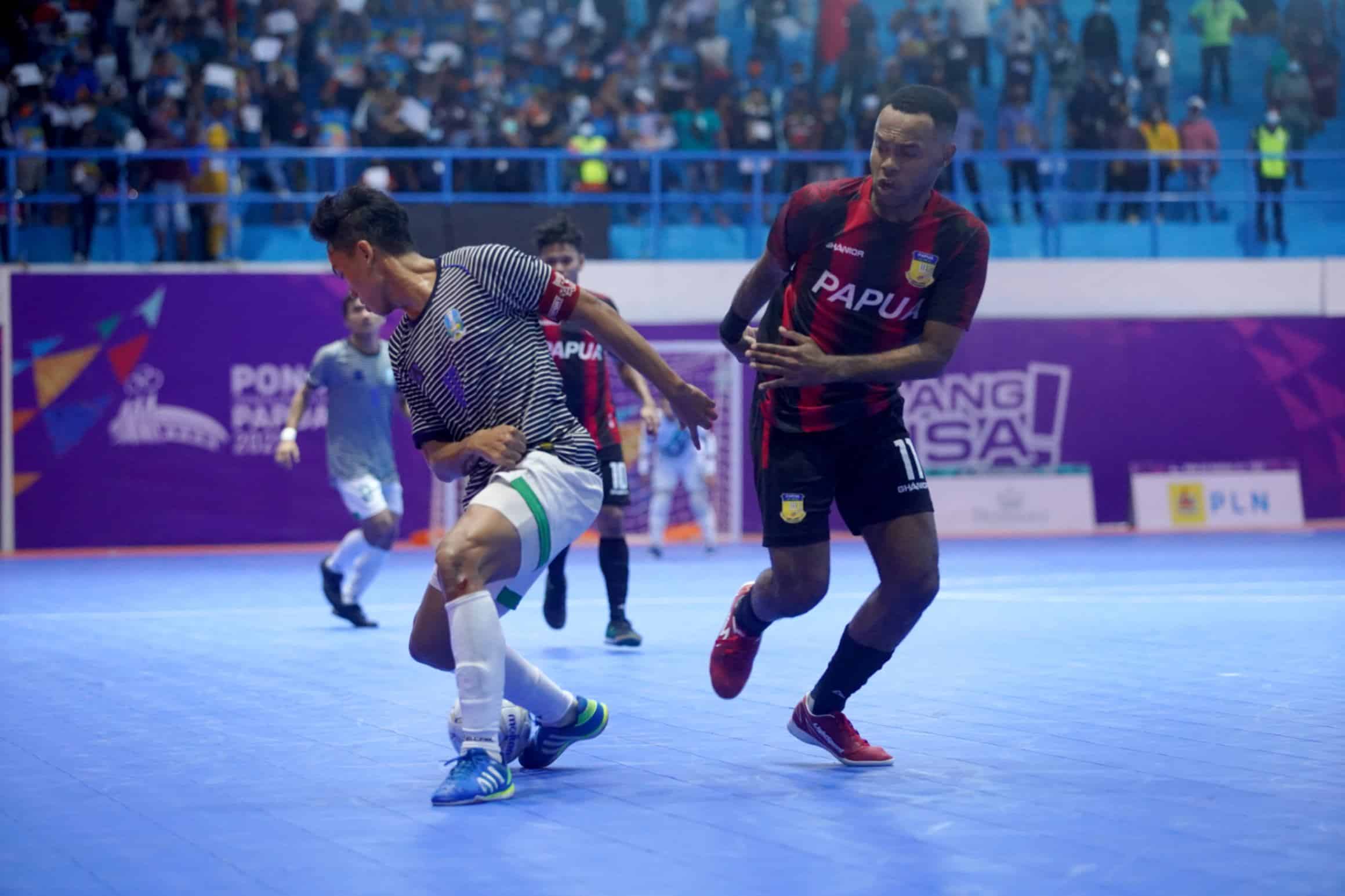 Tim Bantai Jatim 5-1, Tim Futsal Papua Lolos ke Final
