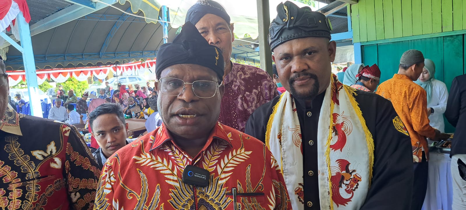 Ini Pesan Aloysius Giyai Saat Hadiri Halal Bihalal Warga Pasundan Papua