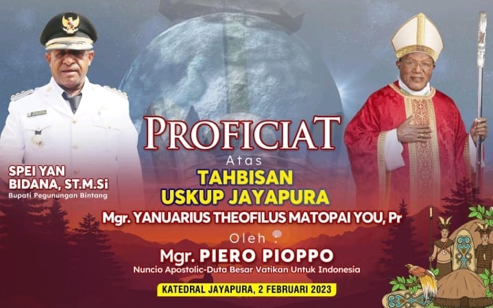 Bupati Spei: Pentahbisan Uskup Asli Papua Pertama Adalah Momen Kebangkitan Iman Orang Kristen Papua