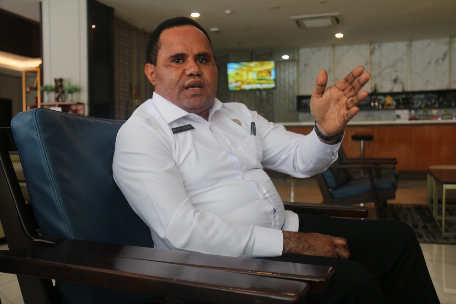 Marthen Kogoya: BKD Papua Tidak Tahu Sama Sekali Adanya Surat Berisi Tanda Tangan Palsu Mantan Kadishub Papua