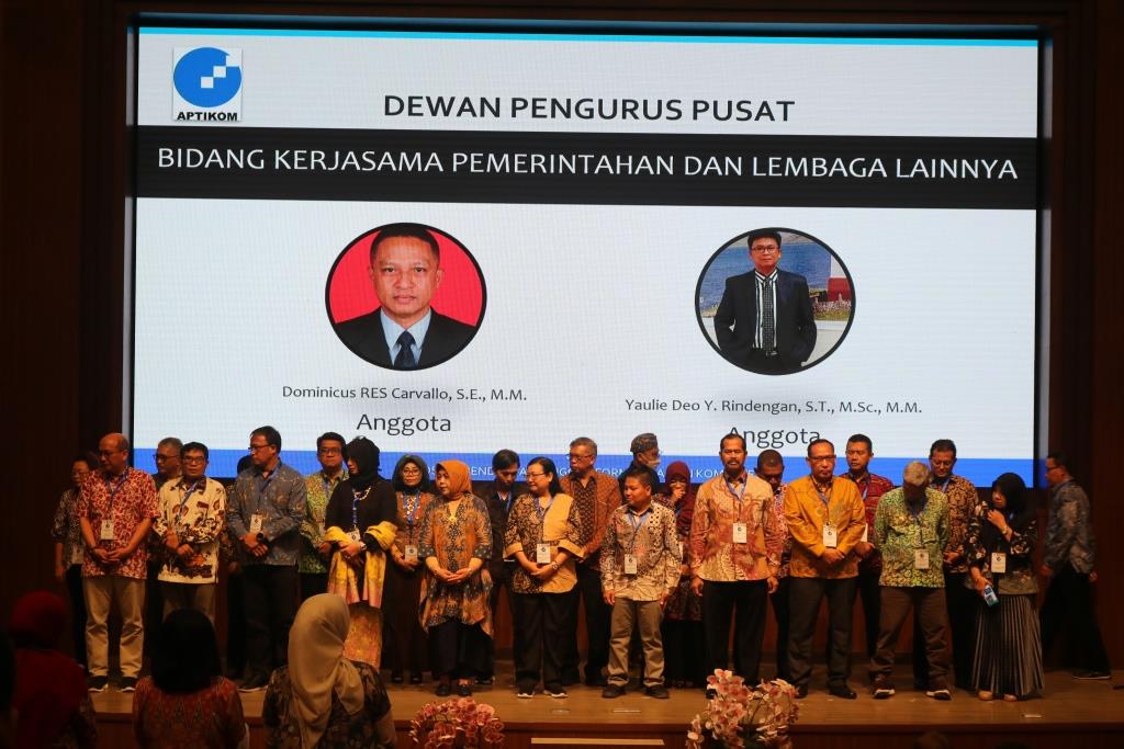 Kepengurusan DPP APTIKOM 2022-2026 Resmi Dilantik, Tiga Pengurus dari Tanah Papua