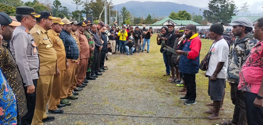 Mediasi Korban Kerusuhan Wamena, Ini Pesan Ketua Asosiasi Bupati Papua Pegunungan