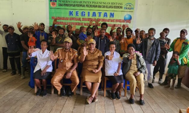 Milka Mabel Minta Pemerintah Distrik dan Kampung di Pegubin Gunakan Bahasa Daerah Sosialisasi dan Edukasi Soal Stunting