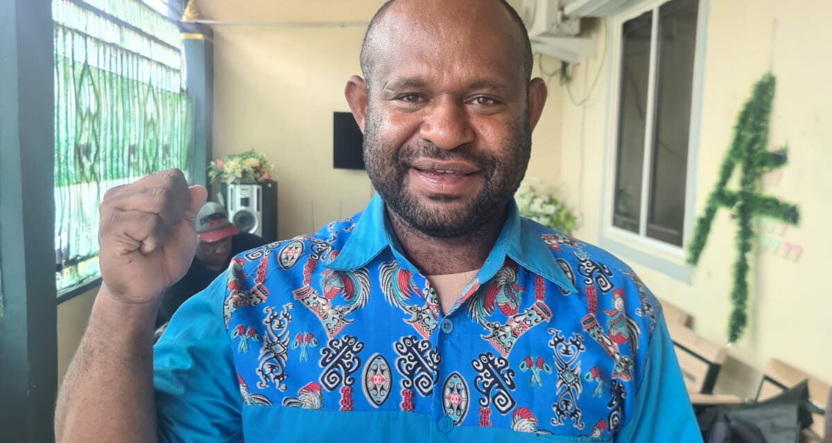 Terpilih Menjadi Ketua KNPI Pegubin, Frans Kasipmabin Ajak Semua Pemuda Bersatu Lakukan Perubahan