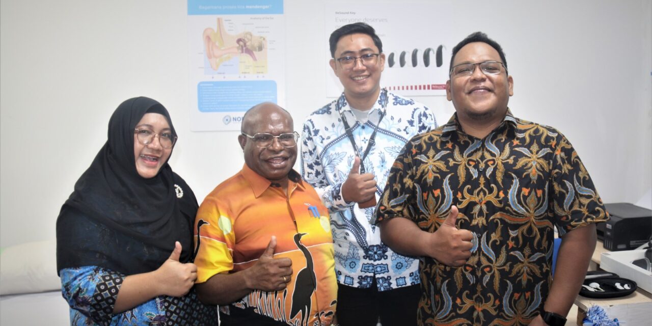 Gandeng Nobel Audiology Center, RSUD Jayapura Bantu Pasien Dengan Gangguan Pendengaran di Papua Dapatkan Kebutuhan Alat Bantu Dengar