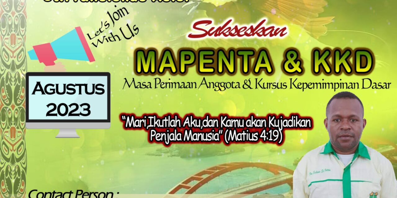 Pemuda Katolik Jayapura Siap Gelar Mapenta dan KKD Agustus 2023