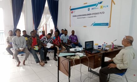 Dua Belas Operator Ikut Pelatihan Manajemen Operasi PLTD