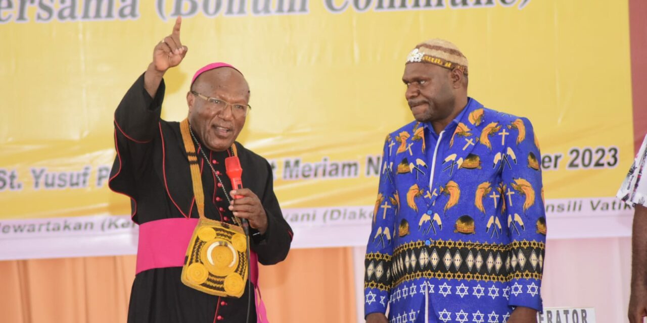Menuju Hajatan Politik 2024, Kerawam Katolik di Papua Tengah Harus Bersatu dan Saling mendukung