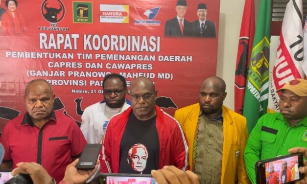 Tim Pemenangan Ganjar-Mahfud di Papua Tengah Terbentuk