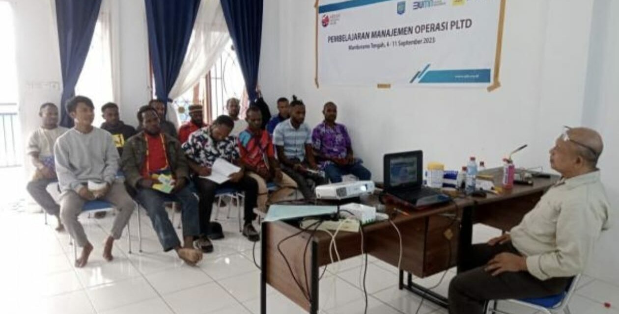 Dua Belas Operator Ikut Pelatihan Manajemen Operasi PLTD
