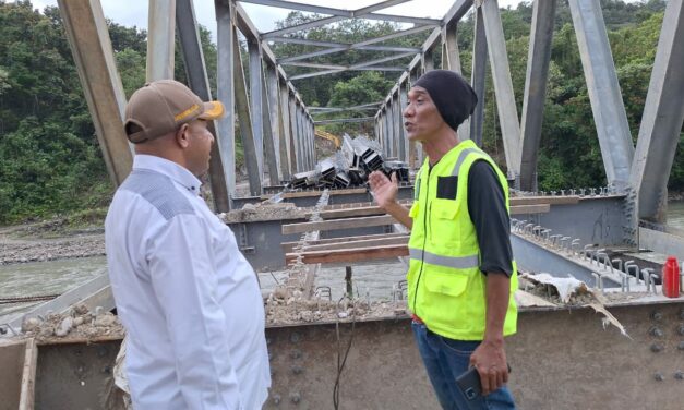 Sebulan Lagi Rampung, Jembatan Iwur Akan Bawa Dampak Ekonomi Besar Bagi Rakyat Pegubin