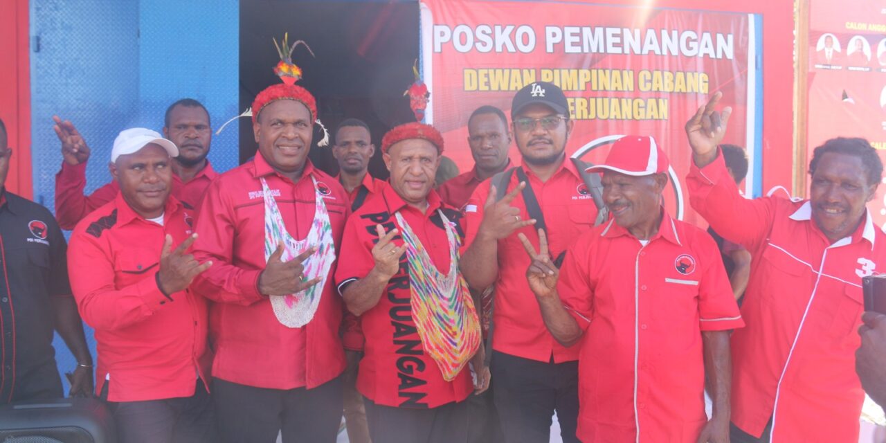 PDIP Yahukimo Optimis Raih Target 7 Kursi di DPRD, 2 Kursi DPR Provinsi Papua Pegunungan, dan 1 Kursi DPR RI