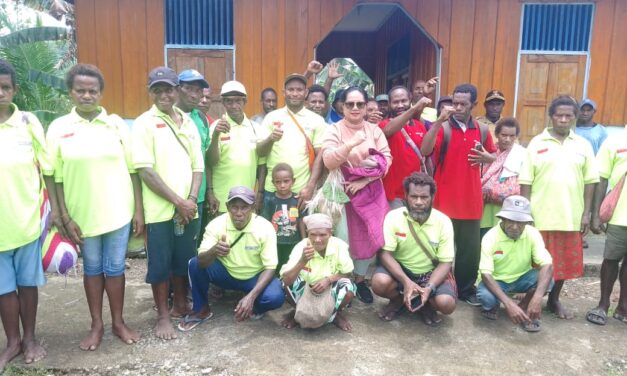 Sahabat Tani Kunjungi Distrik Iwur dan Siap Perjuangkan Kebutuhan Para Petani Pegunungan Bintang