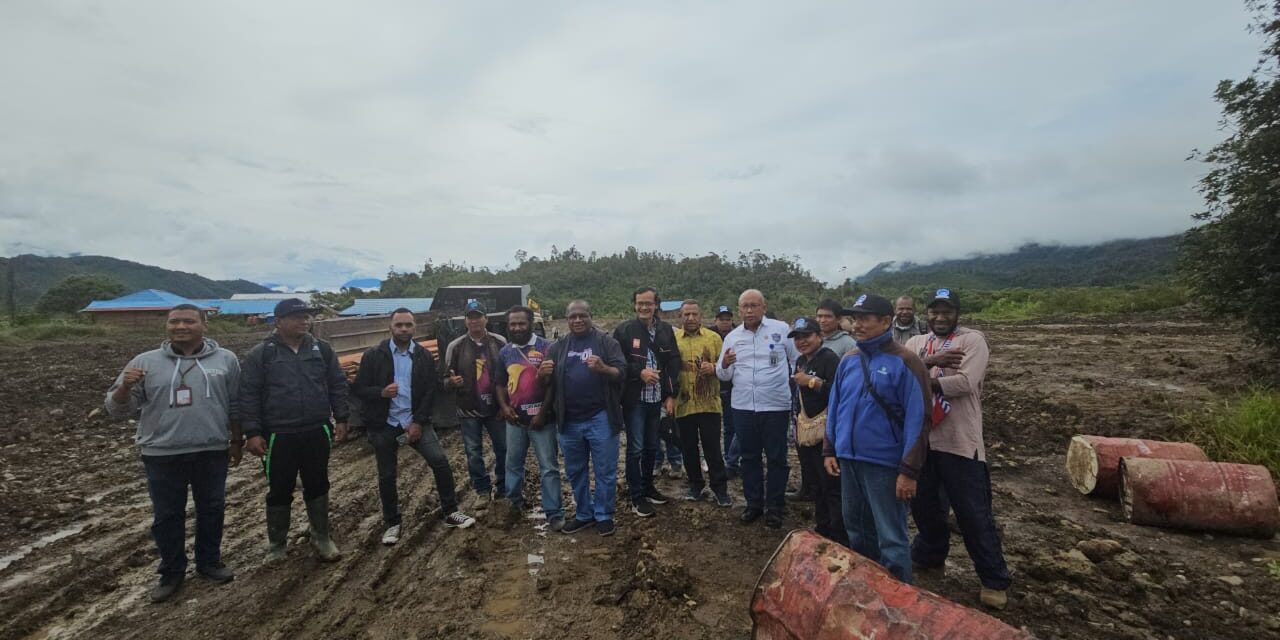 Bupati Spei Warning Kontraktor Harus Selesaikan Pembangunan Gedung Universitas Okmin Papua Rampung Tepat Waktu
