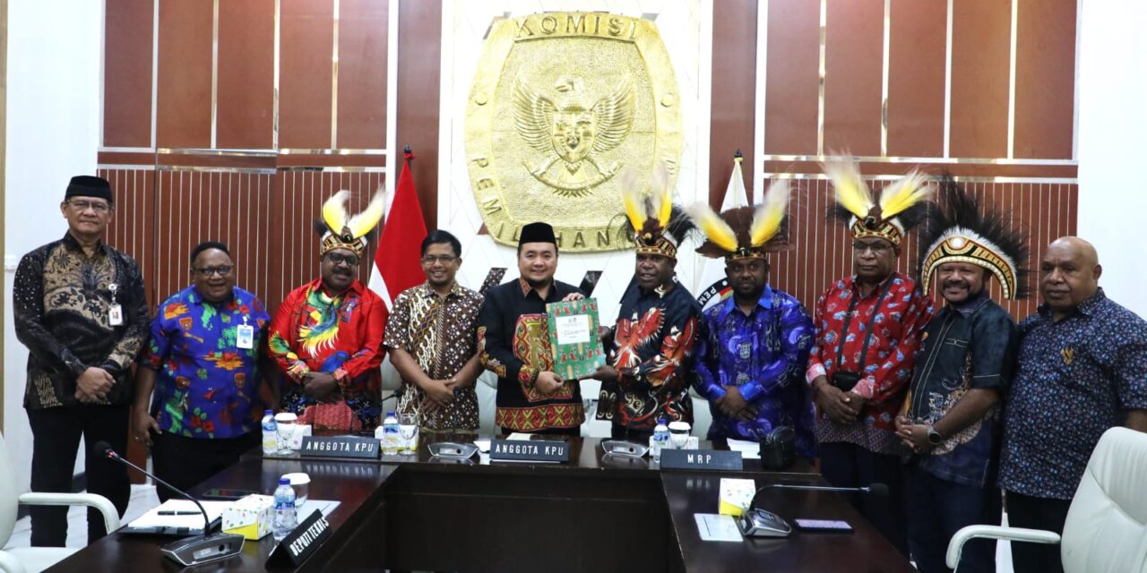 Asosiasi MRP Se-Papua Ajukan Permohonan Perubahan PKPU Agar Hanya OAP Yang Maju Calon Bupati dan Walikota Pada Pilkada 2024