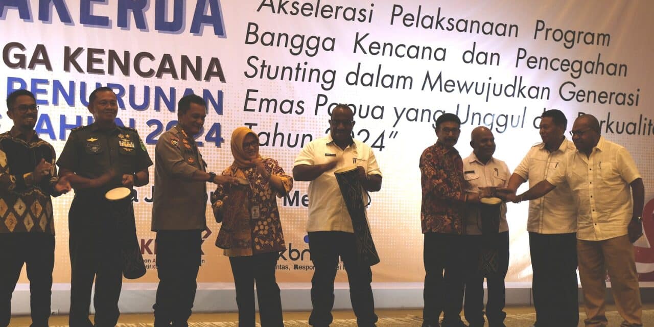 Percepatan Penurunan Stunting Masih Menjadi Fokus Utama di Rakerda BKKBN Papua Tahun 2024