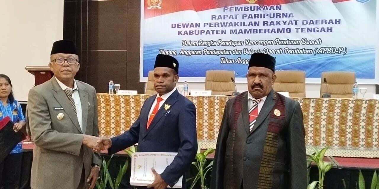 DPRD Mamteng Tetapkan APBD Perubahan Tahun 2024 Sebesar Rp938 Milyar Lebih