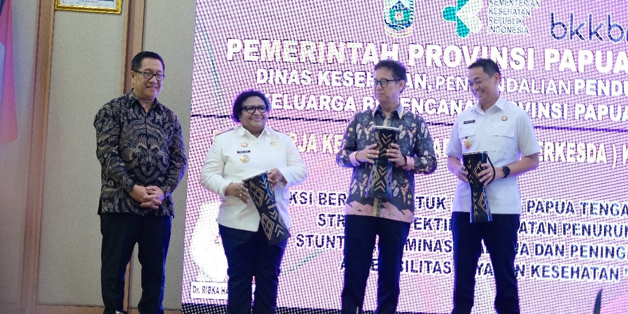 Dinas Kesehatan Gelar Rakerkesda di Timika, Ini Harapan Penjabat Gubernur Papua Tengah
