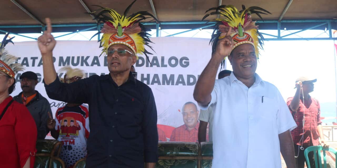 Pasangan BTM-YB jadi Calon Gubernur Papua Karena Mukjizat Tuhan