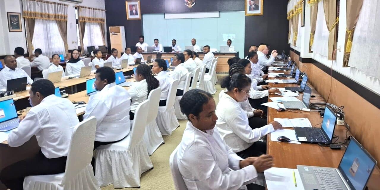 Sebanyak 638 CPNS Papua Tengah Formasi 2024 Ikuti Tes SKD di BKN Jayapura