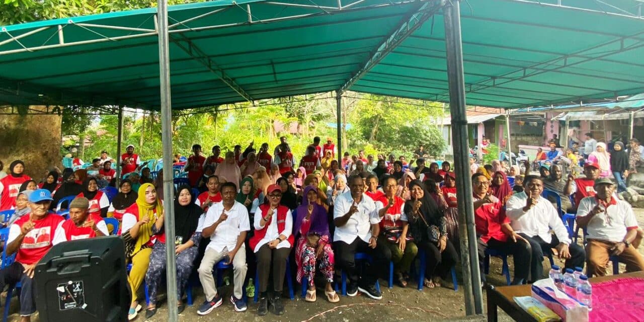 Warga Abepantai Yakin Pasangan BTM-YB yang Amanah dan Pro Rakyat