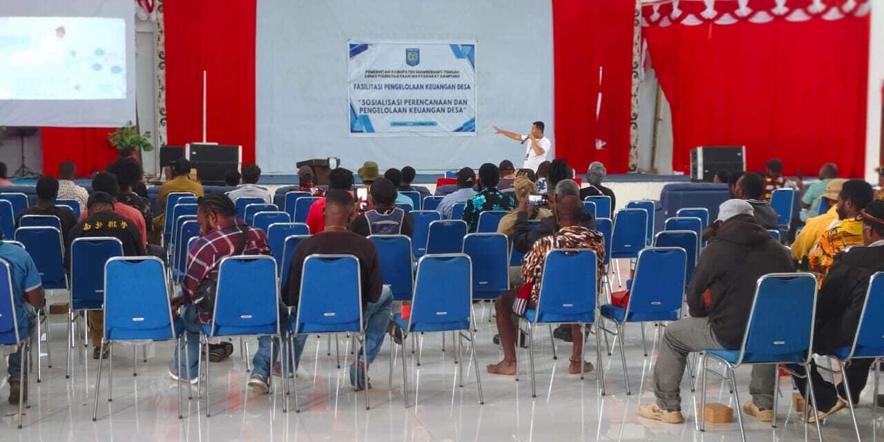 DPMK Mamteng Gelar Sosialisasi Perencanaan dan Pengelolaan Keuangan Kampung